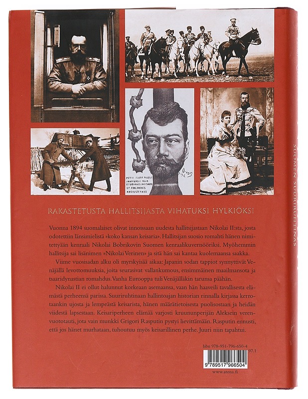 Nikolai II / Suomen suuriruhtinas - Tuomi-Nikula, Jorma - Historiakirjat - 10105602790 - 1