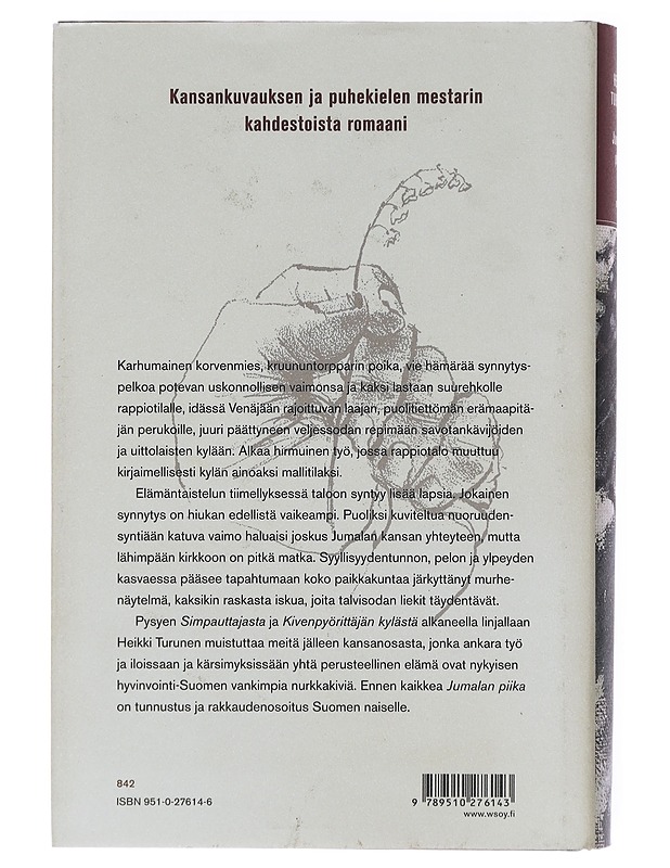 Jumalan piika - Heikki Turunen - Romaanit ja novellit - 10105602820 - 1