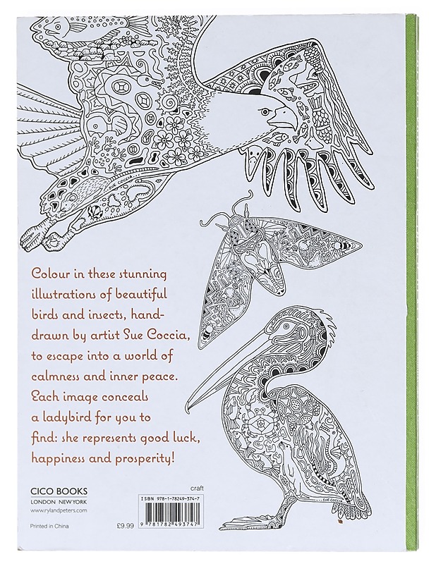Color yourself to inner peace - Sue Coccia - Taide- ja kulttuurikirjat - 10105602828 - 1