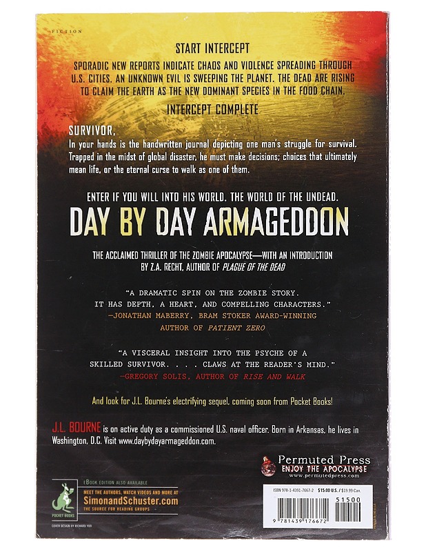 Day by Day Armageddon - J.L. Bourne  - Romaanit ja novellit - 10105602831 - 1