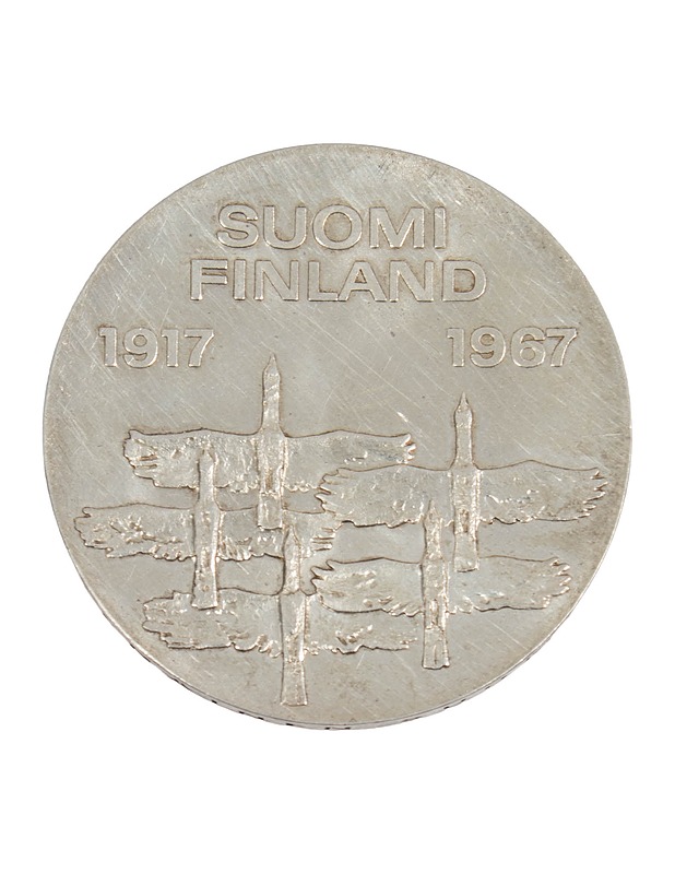 10 markkaa 1967- Itsenäisyys 50 vuotta - Muut sisustustavarat - 10105602844 - 0