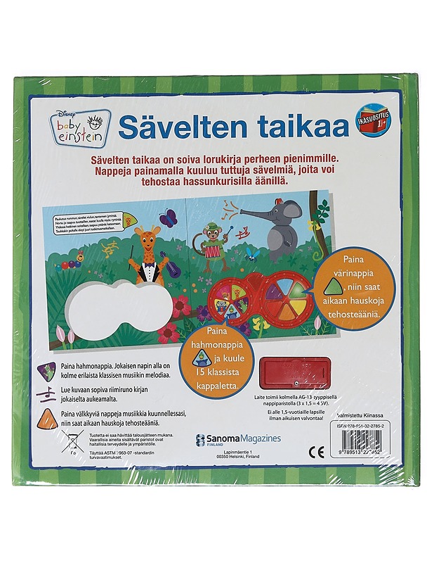 Sävelten taikaa : [soiva kirja] - Kaufmann, Kelli - Lastenkirjat - 10105602850 - 1