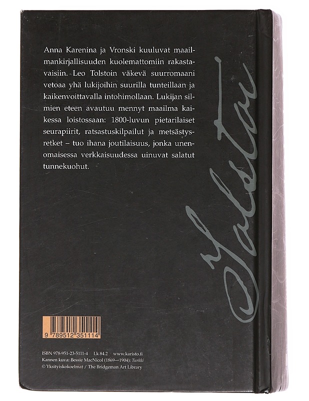 Anna Karenina - Tolstoi, Leo - Romaanit ja novellit - 10105602873 - 1