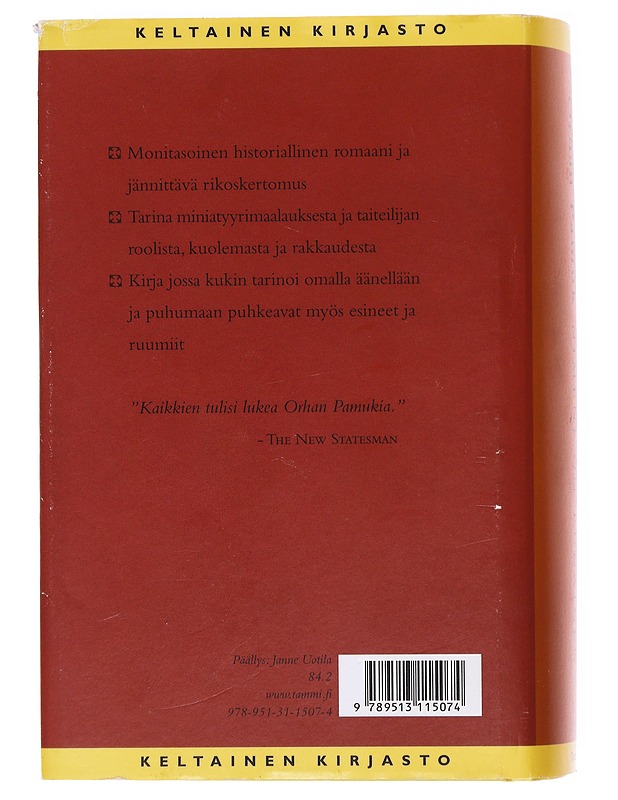 Nimeni on Punainen - Pamuk, Orhan - Romaanit ja novellit - 10105602879 - 1