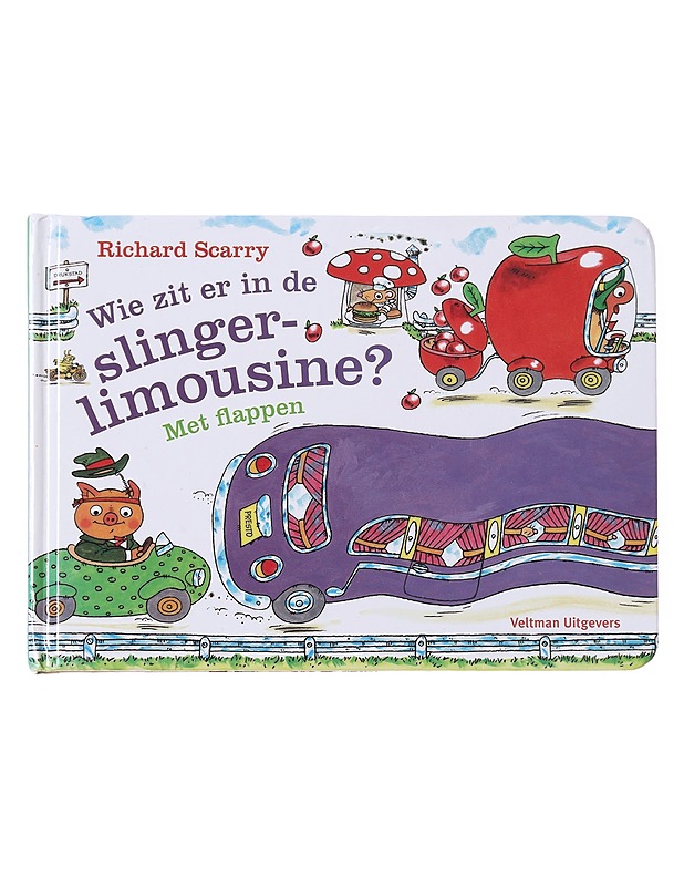 Wie zit er in de slinger-limousine? - Richard Scarry - Lastenkirjat - 10105602894 - 0