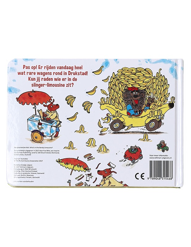 Wie zit er in de slinger-limousine? - Richard Scarry - Lastenkirjat - 10105602894 - 1