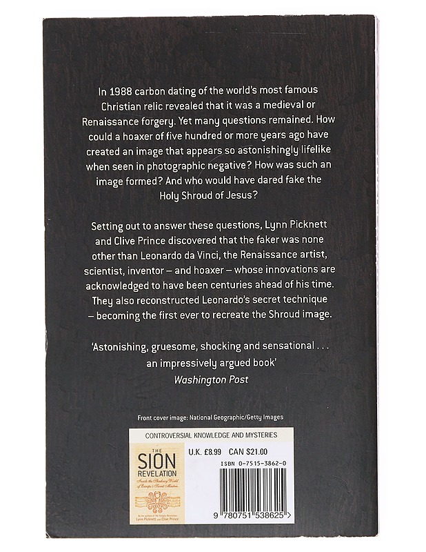 Turin Shroud : How Leonardo da Vince Fooled Histrory, revised and updated edition - Lynn Picknet - Tietokirjat ja oppaat - 10105602890 - 1