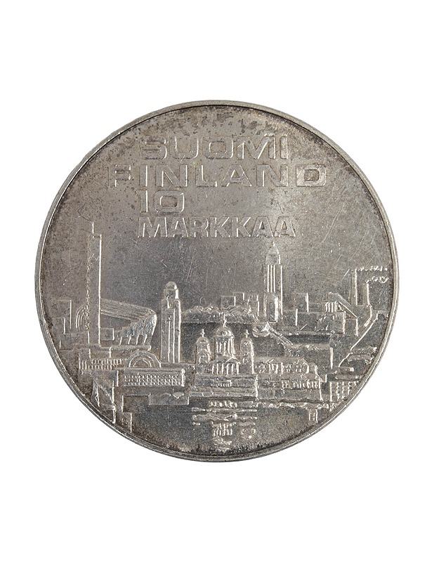 10 markkaa : Yleisurheilun EM-kilpailut Helsingissä 1971 - Muut sisustustavarat - 10105602904 - 1