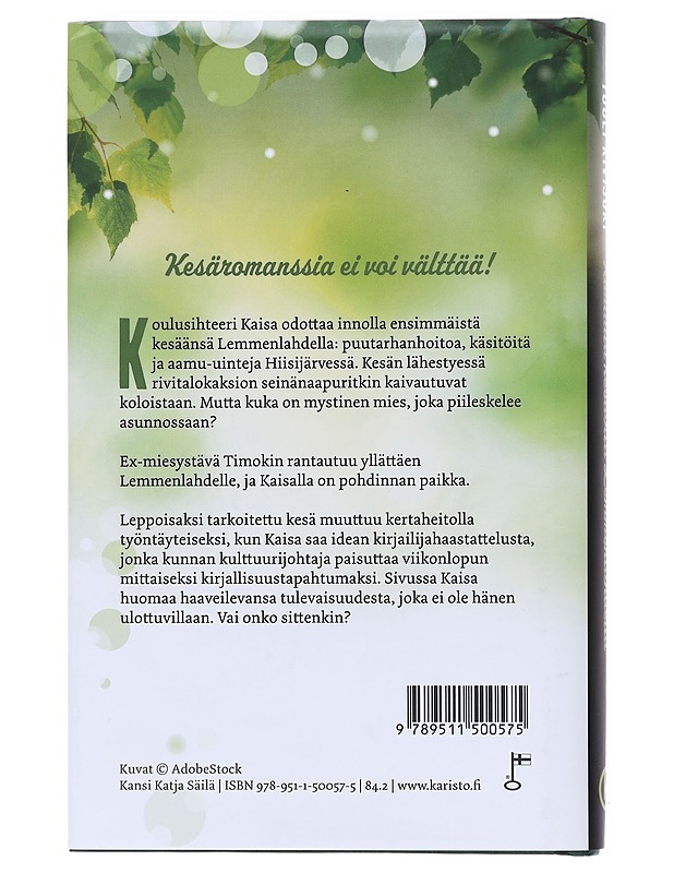 Kuulaita kesäöitä Lemmenlahdella - Kivijoki, Tuuli  - Romaanit ja novellit - 10105602915 - 1