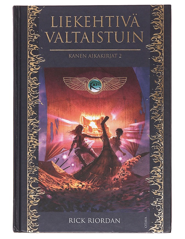 Liekehtivä valtaistuin - Riordan, Rick - Fantasia- ja scifi - 10105602921 - 0