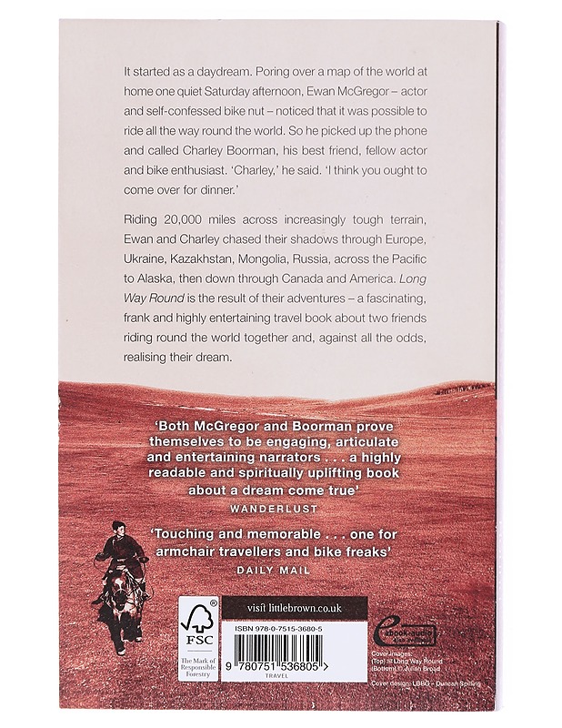 Long way round - McGregor & Boorman - Elämäkerrat ja muistelmat - 10105602925 - 1