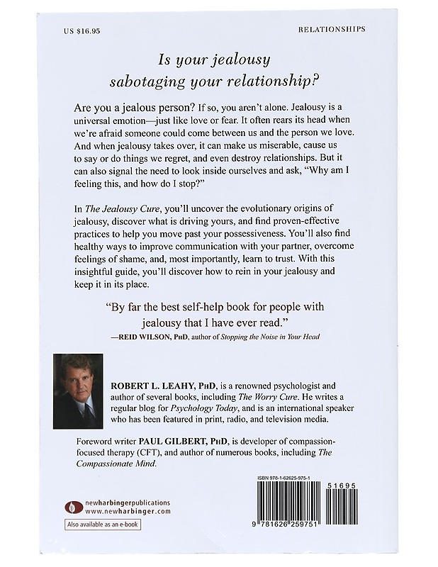 The Jealousy Cure - Leahy, Robert L. - Hyvinvointikirjat - 10105602927 - 1