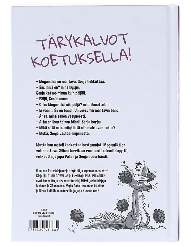 Pate ja Megamökä - Parvela, Timo - Lastenkirjat - 10105602945 - 1