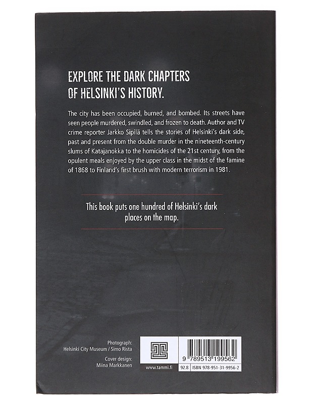 The dark side of Helsinki - Jarkko Sipilä - Jännitys ja dekkarit - 10105602968 - 1