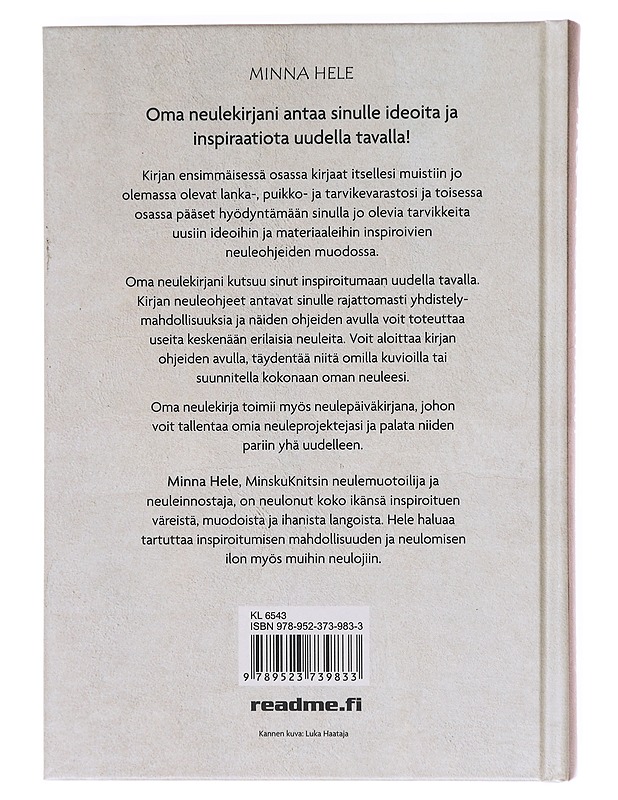 Oma neulekirjani : ideoita ja inspiraatiota - Hele, Minna - Käsityökirjat - 10105602993 - 1