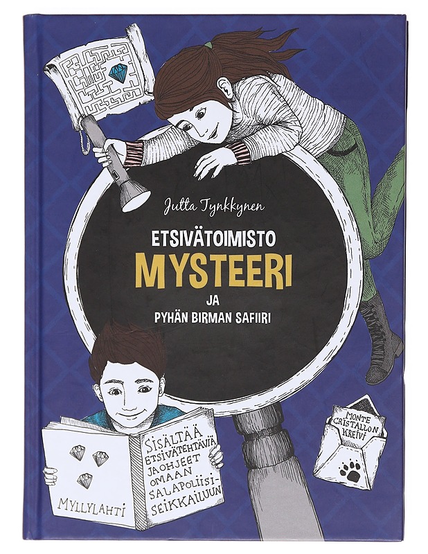 Etsivätoimisto Mysteeri ja Pyhän Birman safiiri - Jutta Tynkkynen - Nuorten kirjat - 10105603015 - 0