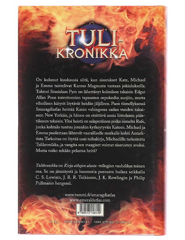 Tulikronikka - Stephens, John - Fantasia- ja scifi - 10105603027 - 1