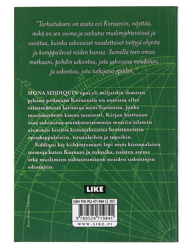 Kuinka Koraania luetaan - Siddiqui, Mona - Tietokirjat ja oppaat - 10105603034 - 1