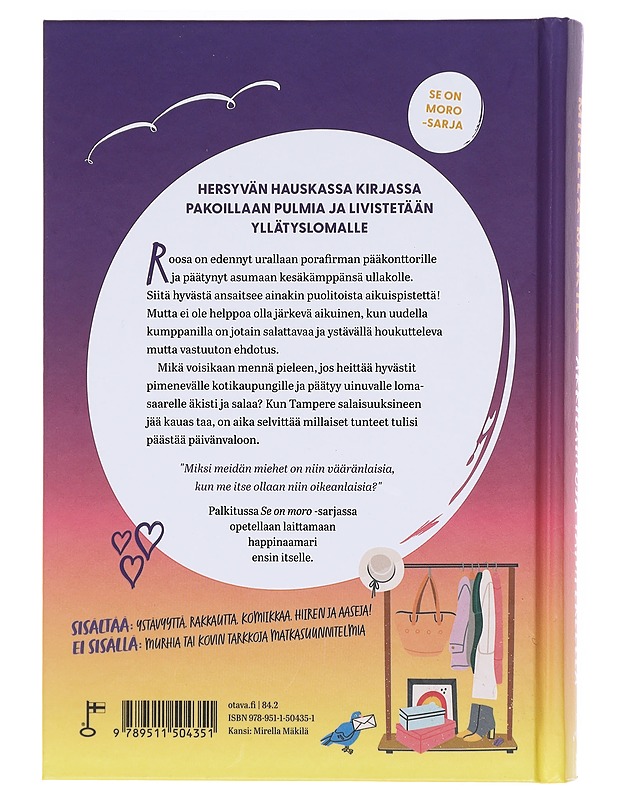 Äkkilähtöjä Tampereella - Mäkilä, Mirella  - Romaanit ja novellit - 10105603046 - 1