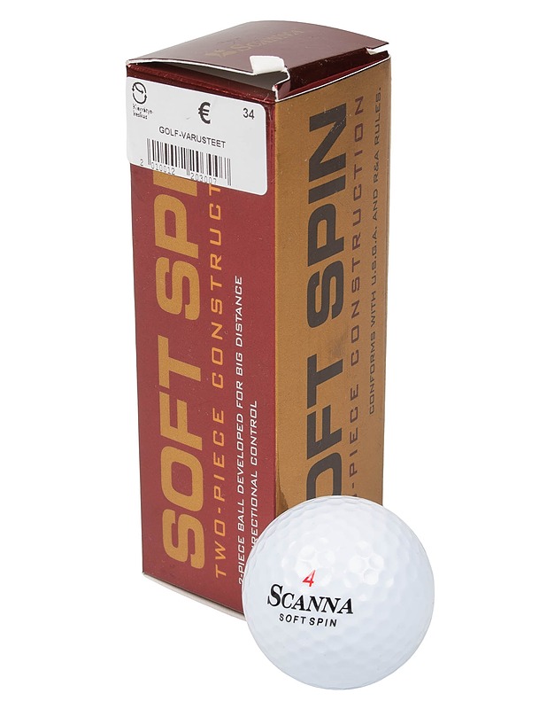 SCANNA Soft Spin -golfpalloja 3 kpl  - Golf - 10105603072 - 0
