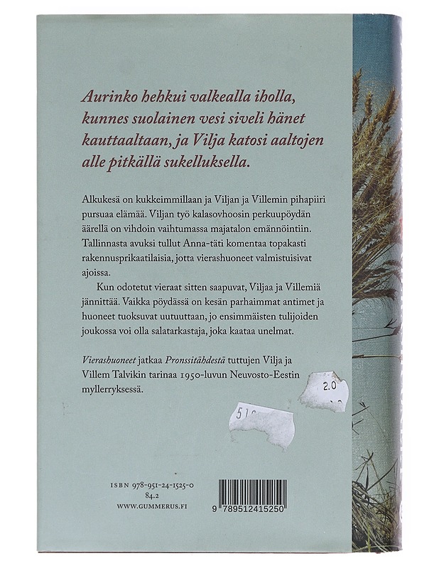 Vierashuoneet - Paula Havaste - Romaanit ja novellit - 10105603078 - 1