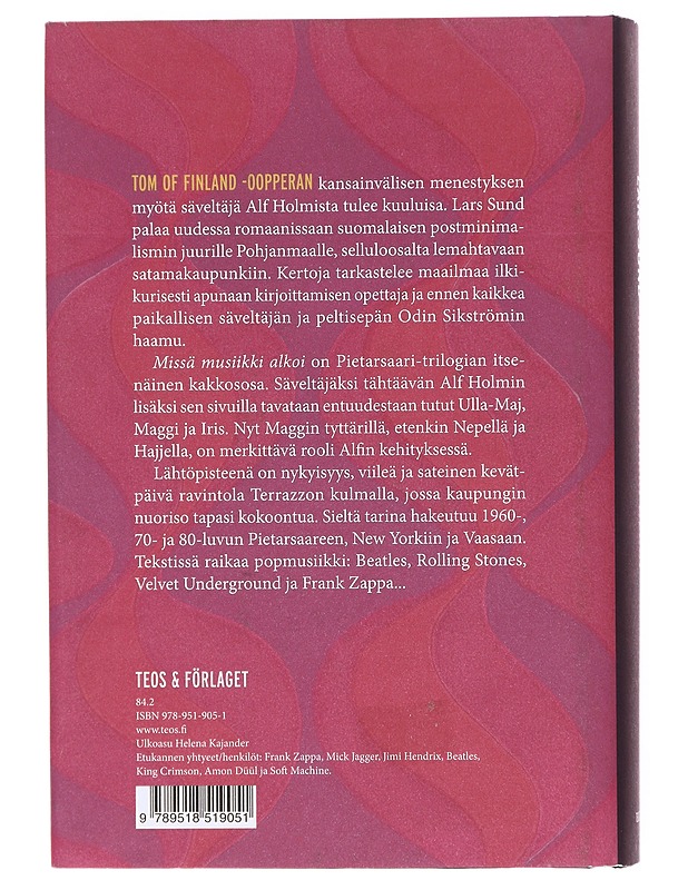 Missä musiikki alkoi - Sund, Lars - Kirja lahjaksi - 10105603097 - 1