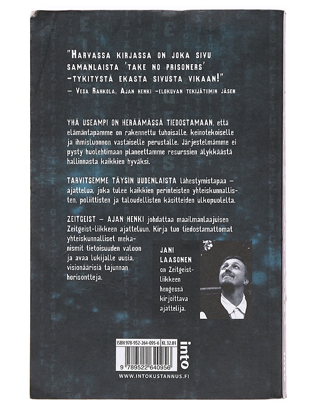 Zeitgeist / ajan henki - Laasonen, Jani  - Tietokirjat ja oppaat - 10105603096 - 1