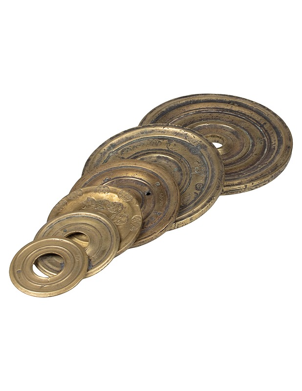 Vintage levypunnukset - Koriste-esineet - 10105603116 - 0