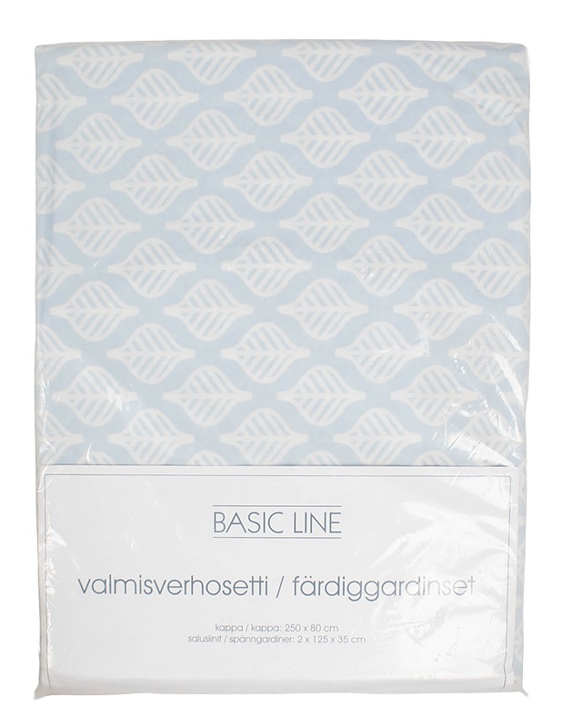 BASIC LINE valmisverhosetti,2 osaa - Verhot ja kapat - 10105603121 - 0