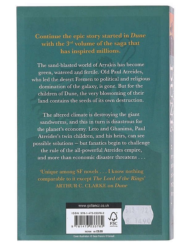 Children of Dune - Frank Herbert - Fantasia- ja scifi - 10105603120 - 1