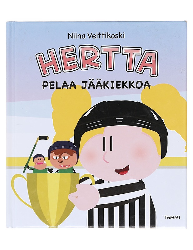 Hertta pelaa jääkiekkoa - Grönholm, Niina - Lastenkirjat - 10105603140 - 0