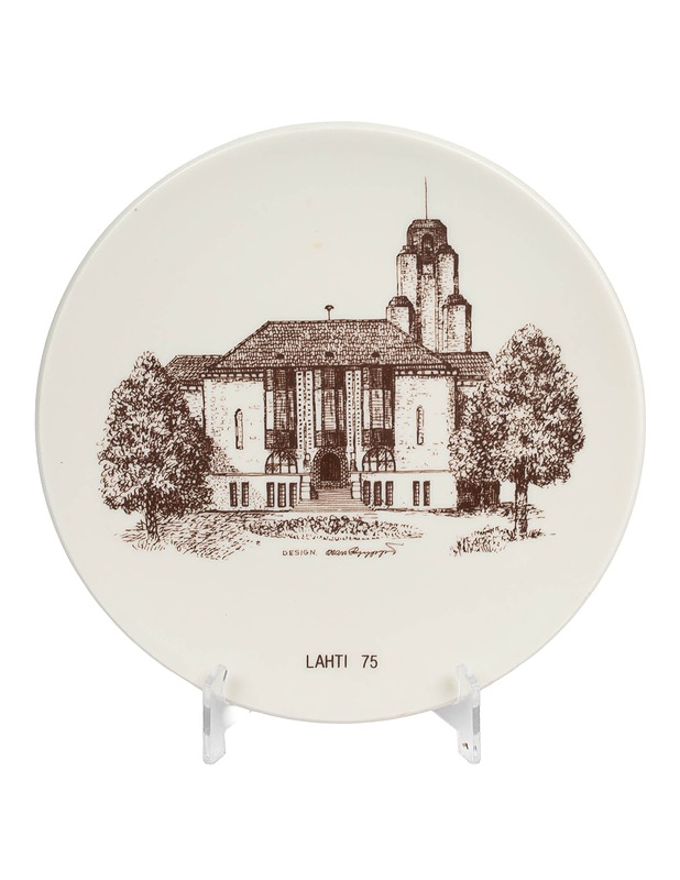 ARABIA lautanen - Lahden kaupunki 75-vuotta - Designsuosikit - 10105603163 - 0