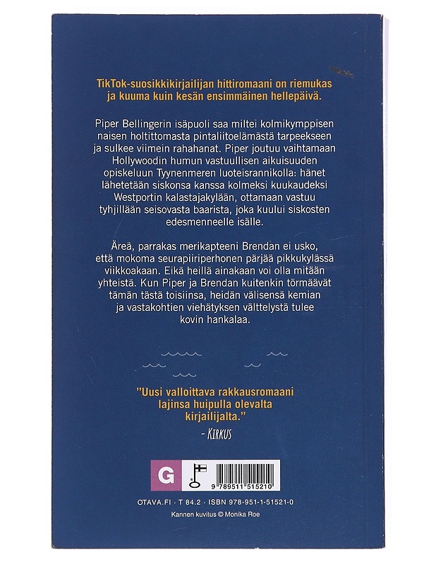 Kesä kalastajan kainalossa - Bailey, Tessa - Romaanit ja novellit - 10105603167 - 1