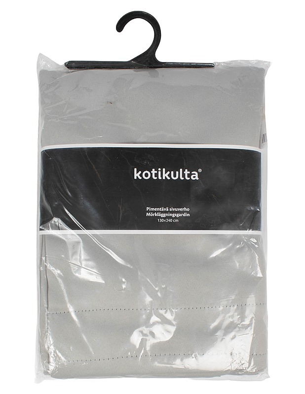 KOTIKULTA Pimentävä sivuverho, 130x240 cm - Verhot ja kapat - 10105603194 - 0