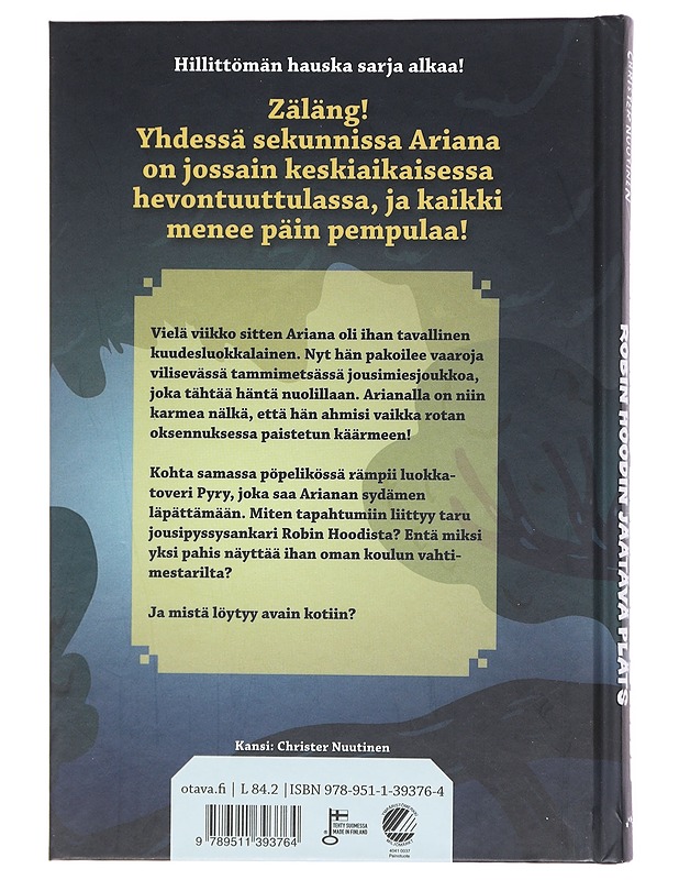 Arianan aikamatkat : Robin Hoodin jäätävä pläts - Lehmusvesi, Jussi - Lastenkirjat - 10105603193 - 1