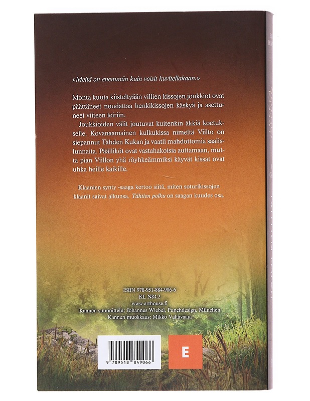 Tähtien polku - Hunter, Erin - Romaanit ja novellit - 10105603196 - 1