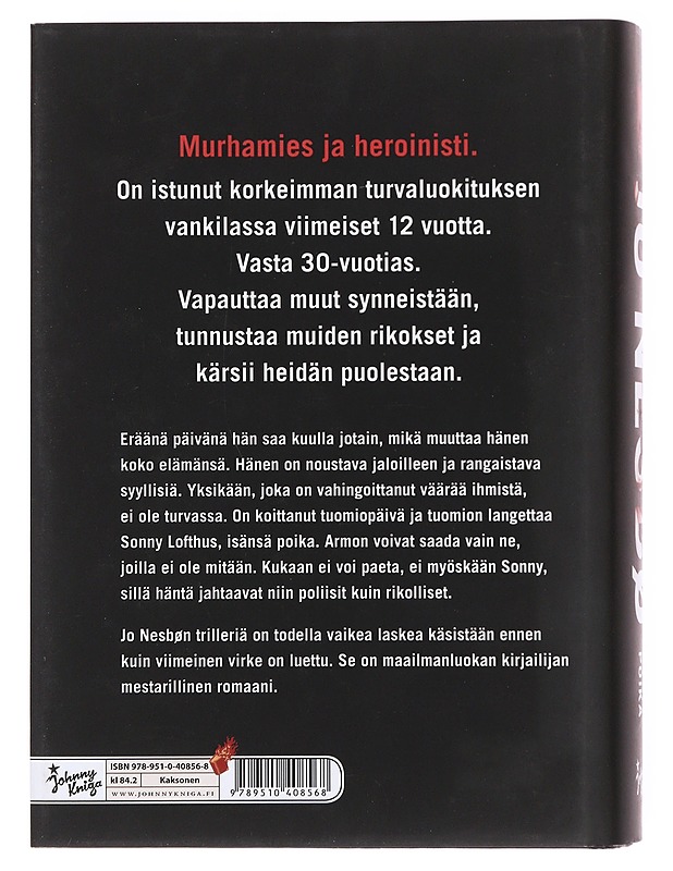 Isänsä poika - Nesbø, Jo - Romaanit ja novellit - 10105603219 - 1