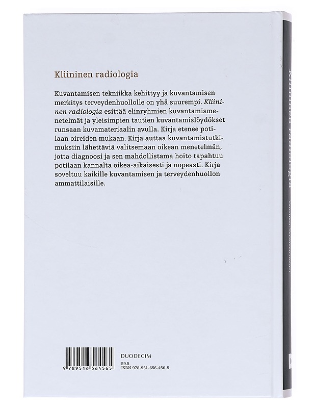 Kliininen radiologia - Roberto Blanco Sequeiros - Tietokirjat ja oppaat - 10105603218 - 0