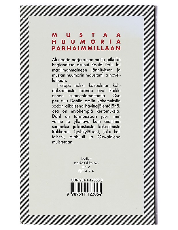 Helppo nakki ja muita kertomuksia - Dahl, Roald - Romaanit ja novellit - 10105603243 - 1