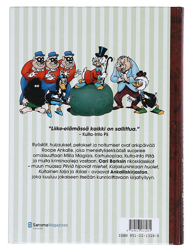Rötös ja rangaistus - Barks, Carl - Sarjakuvat - 10105603253 - 1