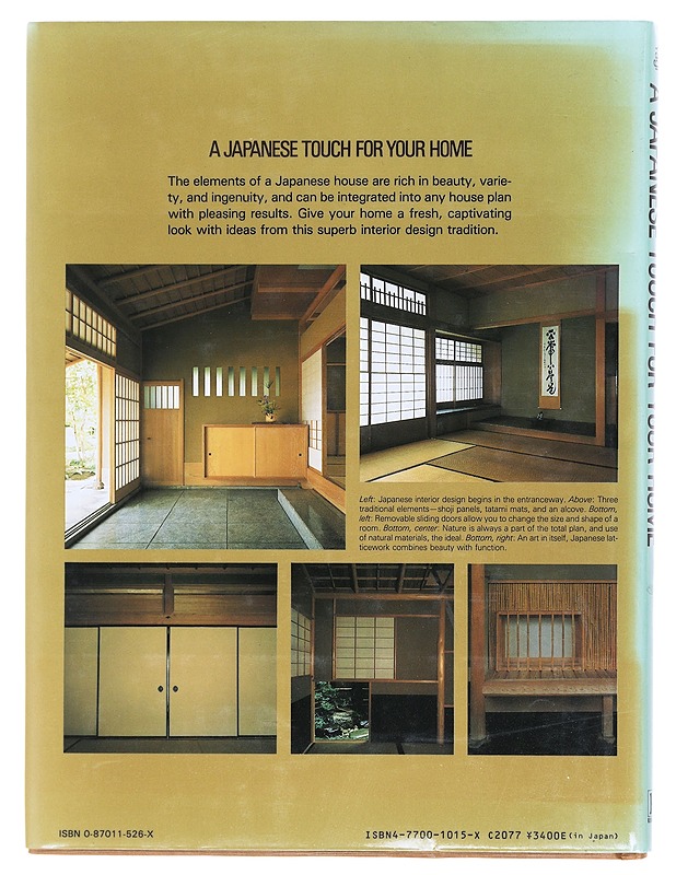 A Japanese touch for your home - Yagi, Koji - Romaanit ja novellit - 10105603259 - 1