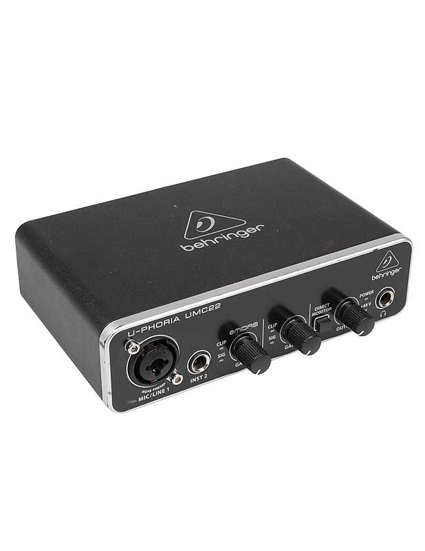 BEHRINGER U-Phoria UMC22 -USB-äänikortti - Audio - 10105603367 - 0