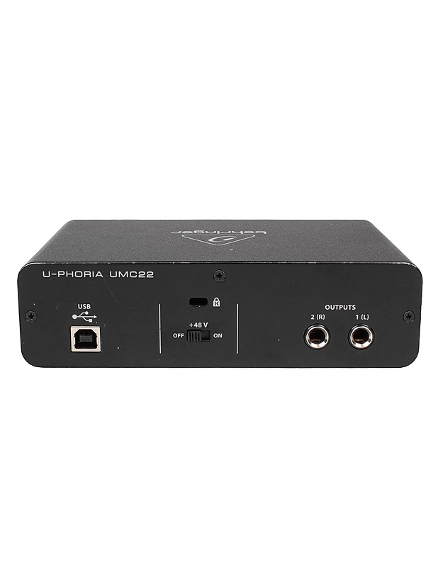 BEHRINGER U-Phoria UMC22 -USB-äänikortti - Audio - 10105603367 - 2