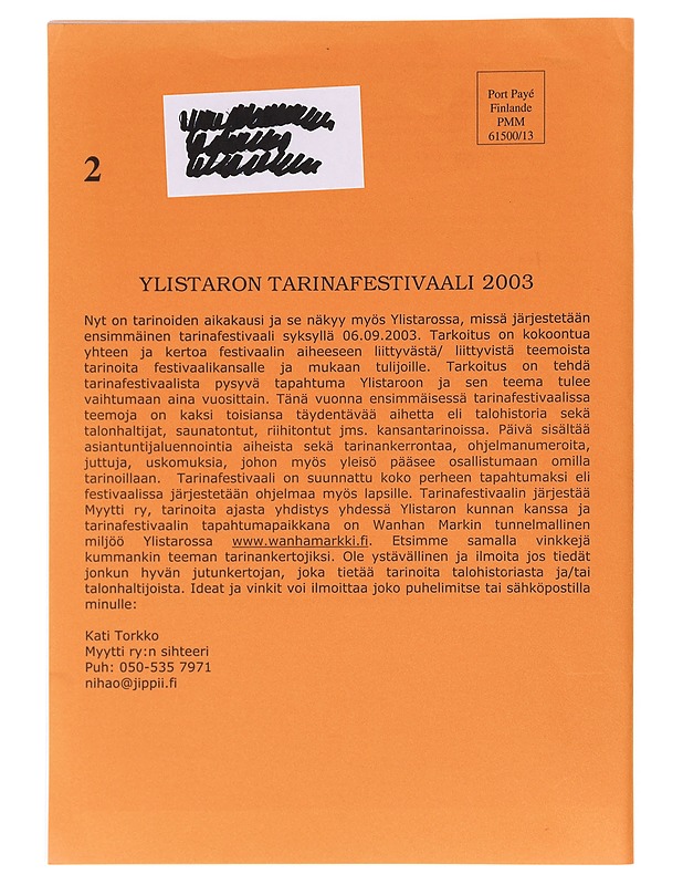Juuret 2/2003  - Lehdet - 10105603382 - 1
