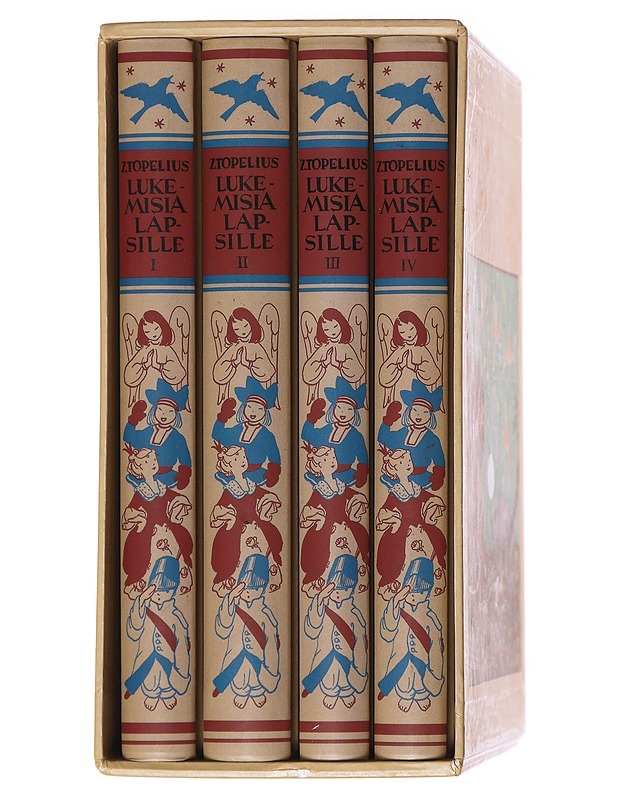 Lukemisia lapsille, niteet I - IV - Topelius, Zacharias - Lastenkirjat - 10105603388 - 2