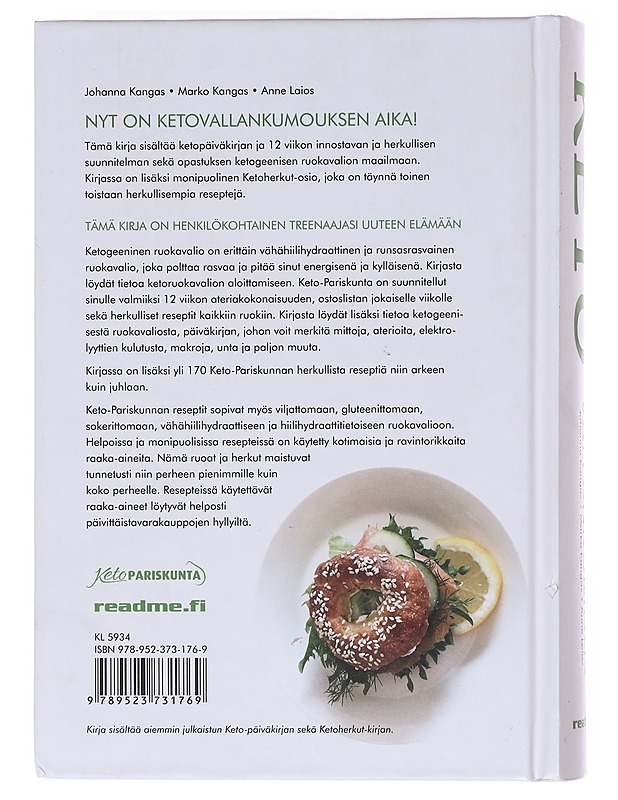 Keto-vallankumous - Kangas, Johanna - Ruokakirjat - 10105603391 - 1