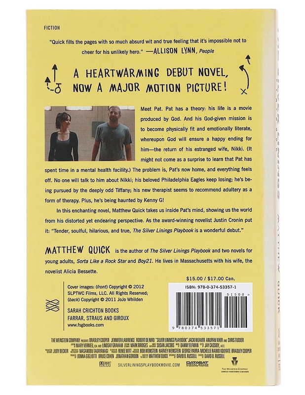The silver linings - Quick, Mathew - Romaanit ja novellit - 10105603406 - 1