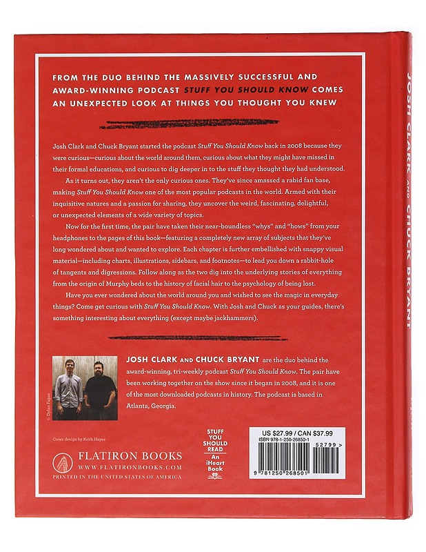 Stuff You Should Know : An Incomplete Compendium of Mostly Interesting Things - Josh Clark & Chuck Bryant - Harrastekirjat - 10105603433 - 1