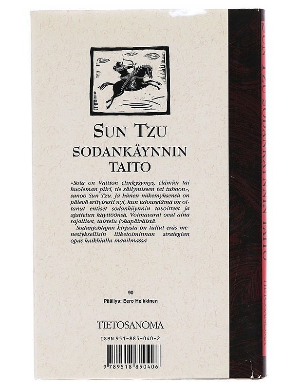 Sodankäynnin taito - Tzu, Sun - Tietokirjat ja oppaat - 10105603427 - 1