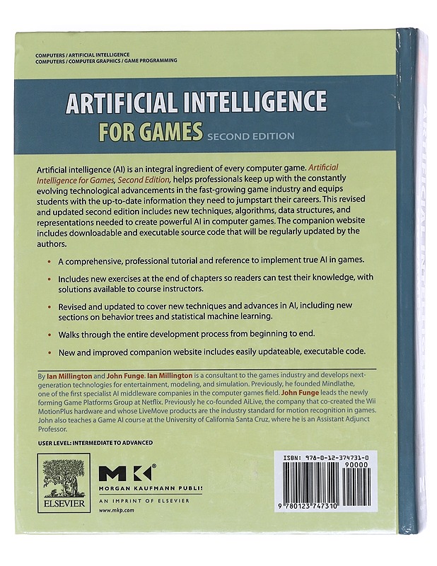 Artificial intelligence for games - Ian Millington - Harrastekirjat - 10105603441 - 1